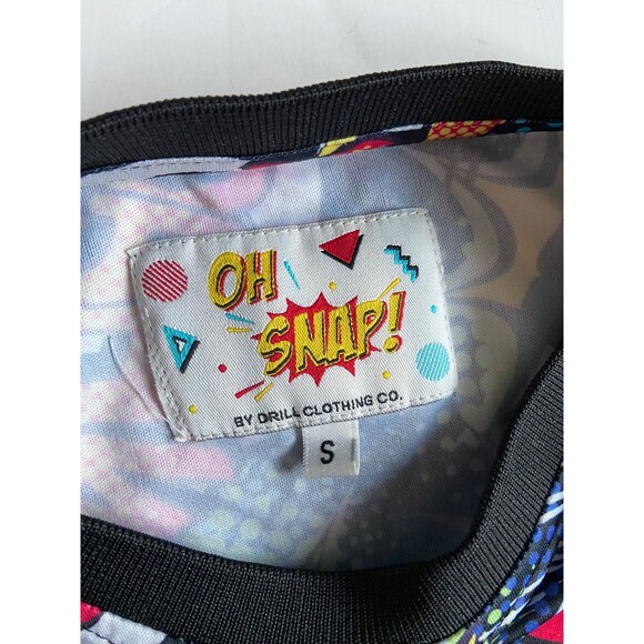 Oh Snap! by Drill Co Mens  Comic Book Graphic Tee Size S Pop Art 90s Nostalgia - Picture 3 of 8